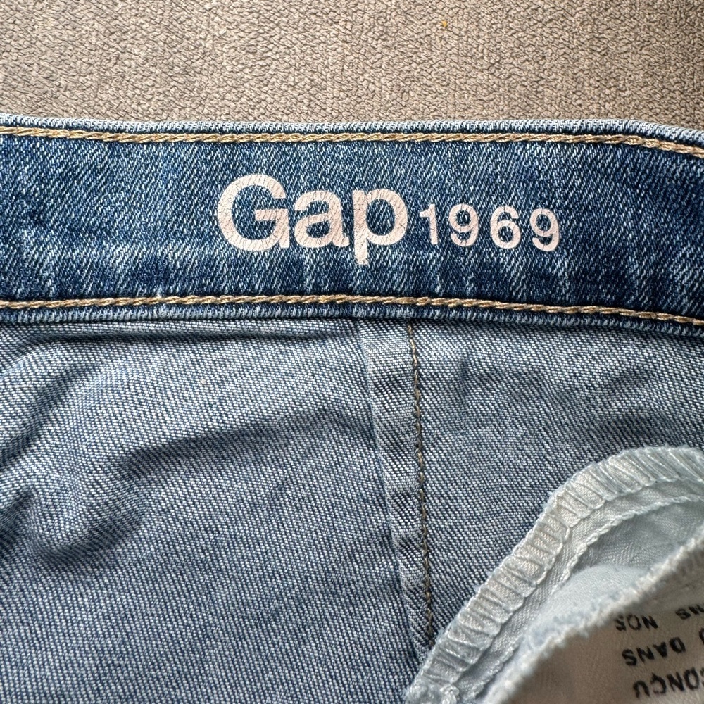 Gap 1969 Denim High Waisted Mini Skirt - Picture 4 of 5